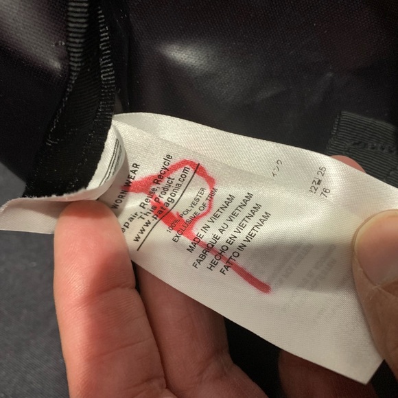 Patagonia nwot planing duffel 55l black - Picture 6 of 10